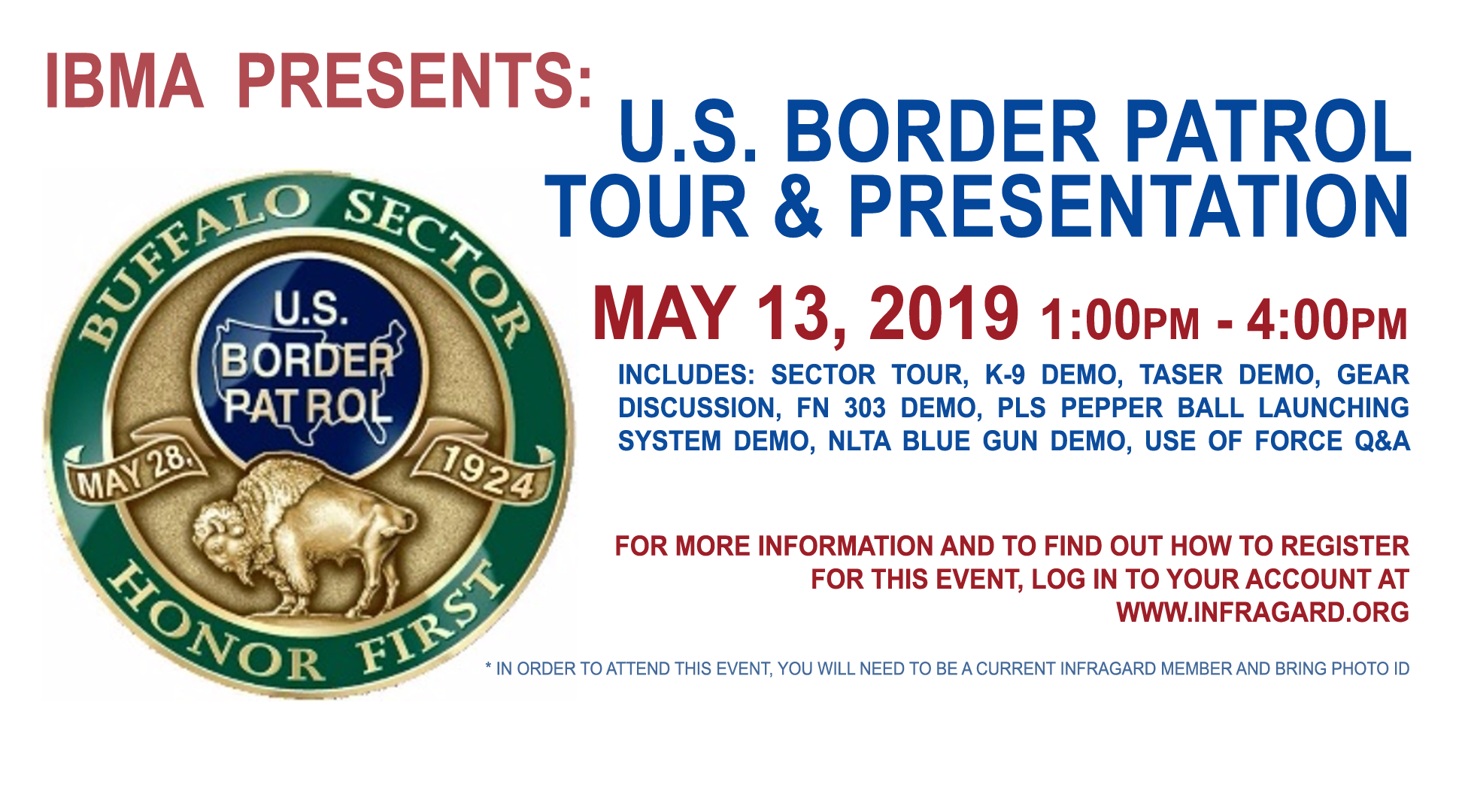  U.S. Border Patrol Tour & Presentation